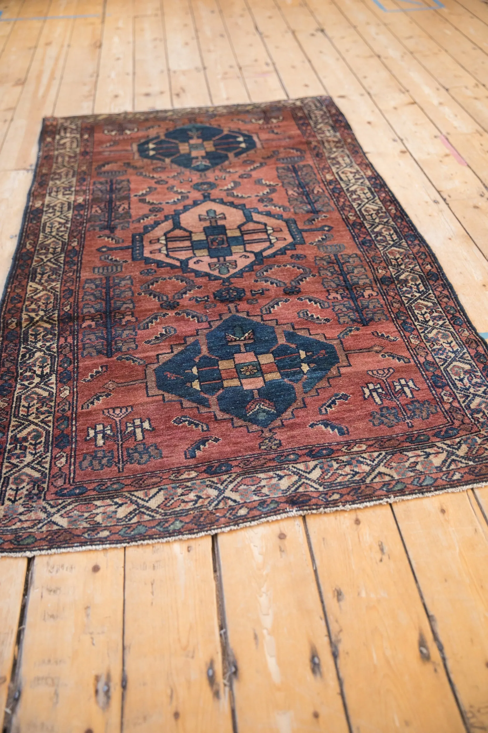 3x6 Antique Fine Borchalou Rug Runner